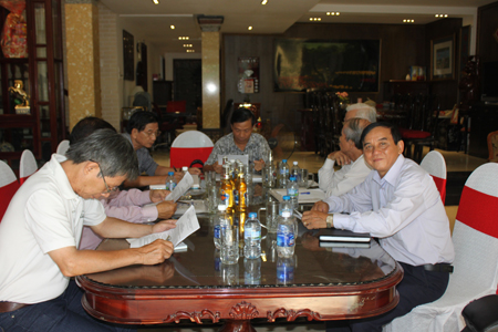 Ban liên lạc đồng hương Quảng Trị tại TP Hồ Chí Minh họp bàn công tác